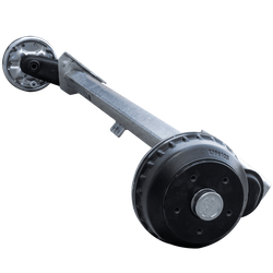 AL-KO COMPACT fékezős hajóutánfutó tengely 1000kg 1355mm 1870mm 5x112