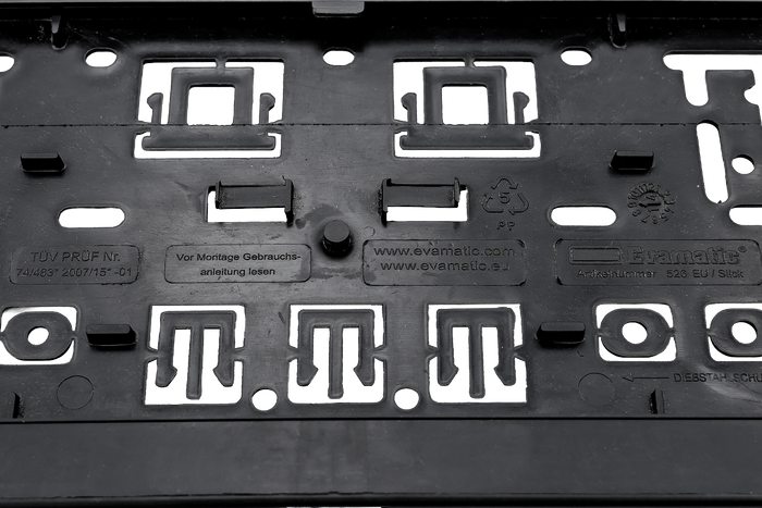 Rendszámtábla váz - Atera Genio/Strada e-bike 991870064200/092903