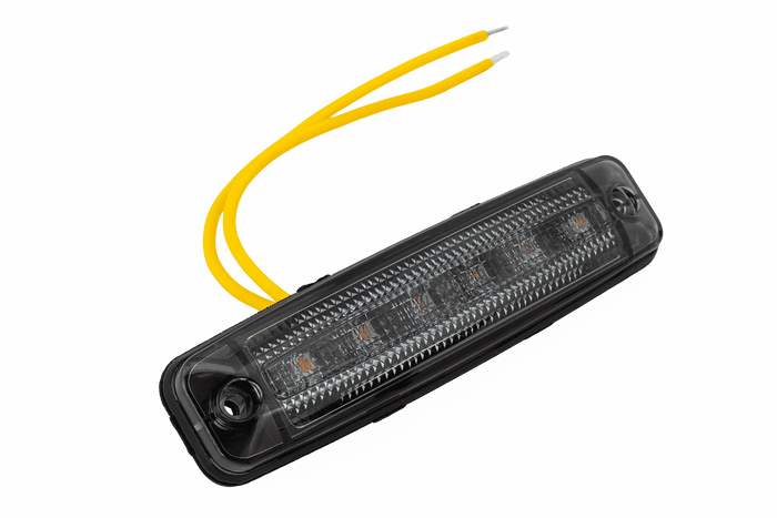 FRISTOM FT-079 LED DARK jelzőlámpa, narancssárga, univerzális