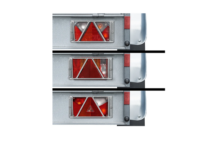 ProPlus hátsó utánfutó lámpa védőrács hátsó lámpaburkolat 238x132x58mm