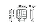 LED munkalámpa spotlámpa LAYTZ LY7107 64xLED 6400lm négyzet alakú