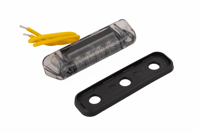 FRISTOM FT-081 LED DARK jelzőlámpa, narancssárga, univerzális
