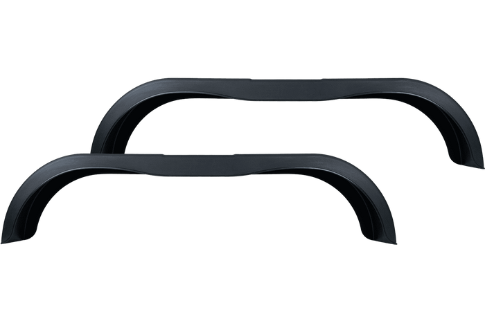 Két darabos tandem sárvédő készlet 13-14"-os utánfutóhoz DOMAR D20250 lapos kerékívekkel 1500/220 mm