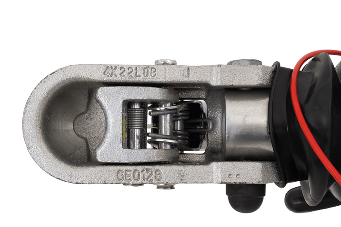 KNOTT KFG30A ráfutószerkezet K35A vonóhoroggal 3000 kg-os pótkocsihoz V-típusú vonórúddal