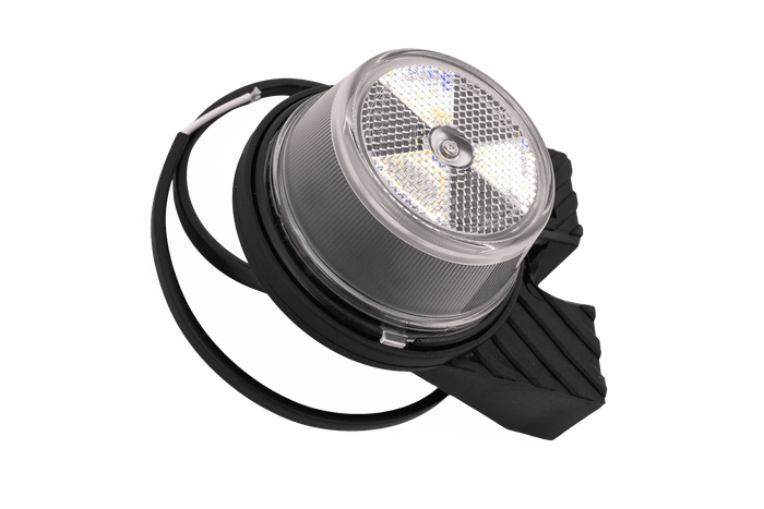 FRISTOM FT-059 LED fehér univerzális helyzetjelző lámpa szögletes konzollal