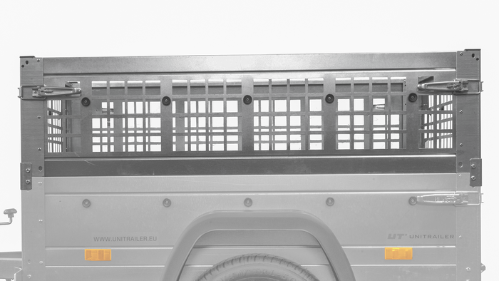 Hálós oldalak az UNITRAILER GARDEN TRAILER 150 KIPP pótkocsihoz