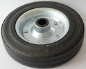 Pótkerék WINTERHOFF 200VB tömör gumiból, 200x50 mm