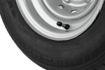 Megerősített pótkocsi kerék KENDA GUMIABRONCS 195/55 R10C 98/96N KENDA FELNI 6Ix10"H2 5x112 ET:-4