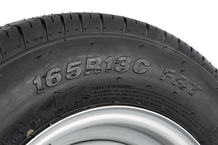 Megerősített pótkocsi kerék LINGLONG GUMIABRONCS 165/80 R13C 96/94N UNITRAILER FELNI 4.5Jx13"H2 5x112 ET:30