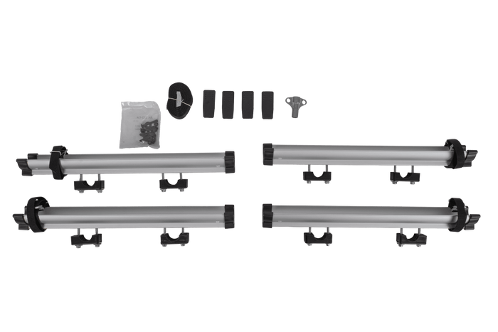 Két kerékpár tárolására alkalmas adapter az Inter Pack Re-cargo platformhoz
