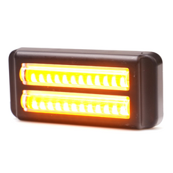 Figyelmeztető lámpa WAŚ 2469 W284 LED villogó lámpa narancssárga MASTER/SLAVE