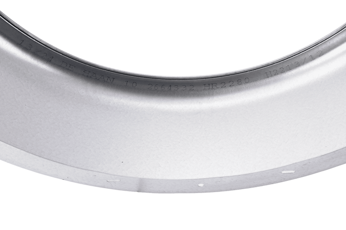 Két darabos sárvédő készlet 15-16"-os DE HAAN HR 2280 utánfutóhoz, 800/220 mm-es kerékívekkel
