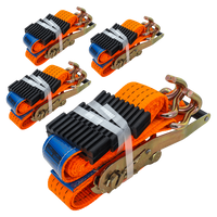 Négy darabos 3 pontos szállítóheveder feszítővel UNITRAILER 3m/50mm/4t pótkocsihoz