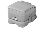 ProPlus 370415CR hordozható kemping WC, szürke, 10 liter/10 liter