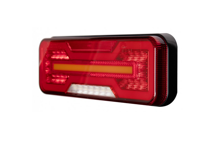 TruckLED L1871+L1872 LED NEON DYNAMIC hátsó lámpák, 0,35 m kábel, 6 funkció, bal+jobb