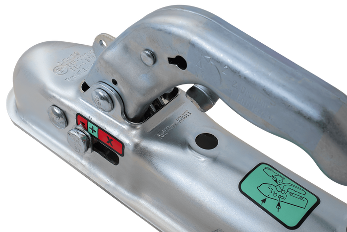 KNOTT K7.5-C gömbfejű vonóhorog 750 kg-os pótkocsihoz, 50 mm-es csővonórúddal