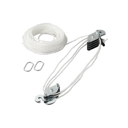 ProPlus 345007 kábelcsörlő, 20 m-es csiga, 180 kg