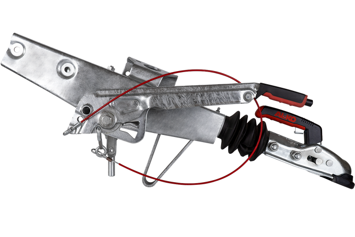 AL-KO 60S/2 ráfutószerkezet AK161 vonóhoroggal 750 kg-os pótkocsihoz, négyszögletes vonórúddal