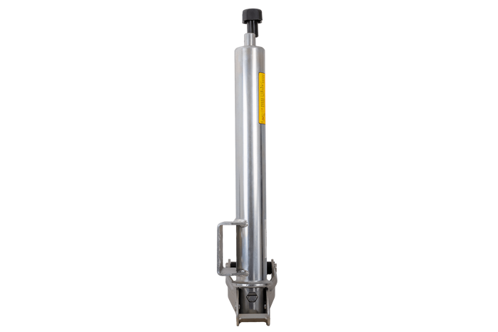 KNOTT ATK60 megerősített jockey kerék fogantyúval 350kg 60mm 785-1020mm