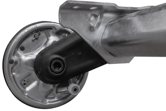 AL-KO COMPACT fékező tengely pótkocsihoz/szállítóhoz 1500kg 1300mm 1750mm 5x112