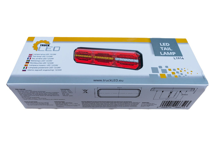 TruckLED L1914 LED NeoN 6 funkciós univerzális hátsó lámpa
