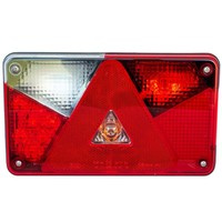 ASPÖCK Multipoint V LED hátsó lámpa 6 funkciós bal oldali