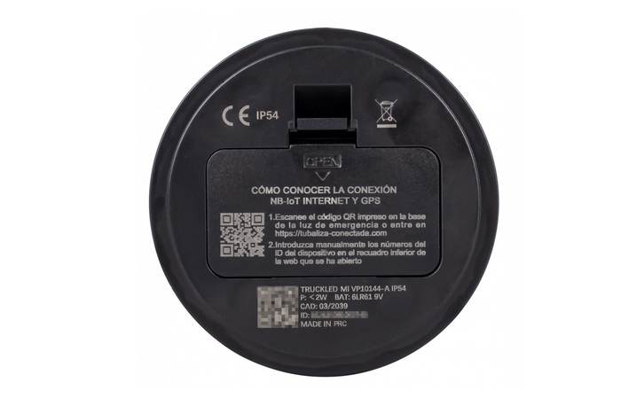 TruckLED LED V16 DGT mágneses vészvilágítás GPS-szel és SIM-kártyával