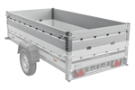 BIS alumínium oldalak UNITRAILER GARDEN 264 KIPP ALU és 264/2 KIPP ALU pótkocsikhoz