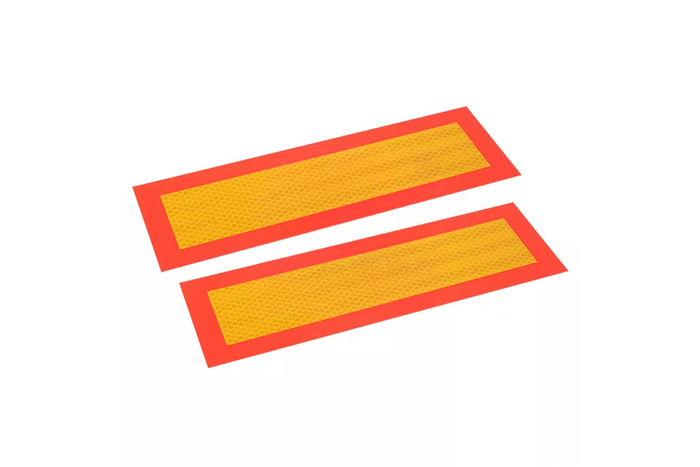 Két darabos hosszú járműjelző tábla szett HERMON "LAWETA" információs táblák 100x300mm