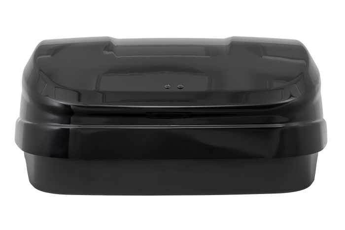 Inter Pack Monsun PRO M tetőbox, fekete metálfényezéssel