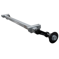 KNOTT VG7-L fékezetlen pótkocsi tengely 750kg 1380mm 1880mm 4x100