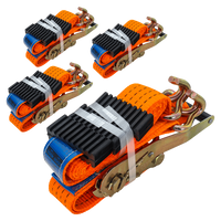 Négy darabos 3 pontos szállítóheveder feszítővel UNITRAILER 3m/50mm/4t pótkocsihoz