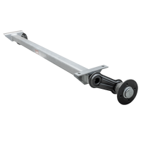 KNOTT VG7-L fékezetlen pótkocsi tengely 750kg 1400mm 1700mm 4x100