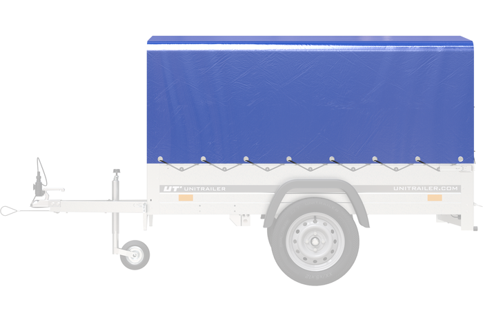 Váztakaró h-800 UNITRAILER ponyva pótkocsihoz 200x106cm GARDEN 200 KIPP