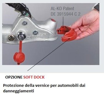 Biztonsági fedél AL-KO Soft Dock AK7/AK270/AK160 vonóhoroghoz