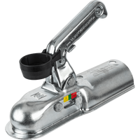 WINTERHOFF WW8-C gömbfejű vonóhorog 800 kg-os pótkocsihoz, 70 mm-es csővonórúddal