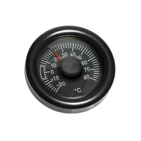 Belső analóg hőmérő LAMPA 72710 öntapadós átmérő 48mm