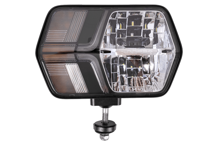 ASPÖCK LuxLED II LED első lámpa 7 funkció 6-tűs DEUTSCH DT06-6S jobb