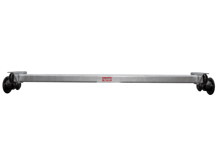 KNOTT VG7-L fékezetlen pótkocsi tengely 750kg 1400mm 1700mm 4x100