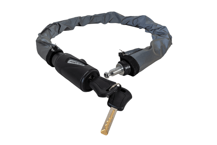 PROFEX Reflex acél páncélzatú kerékpárzár, 70 cm hosszú