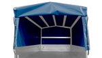 Váztakaró h-800 UNITRAILER ponyva pótkocsihoz 264x125cm GARDEN 264 KIPP