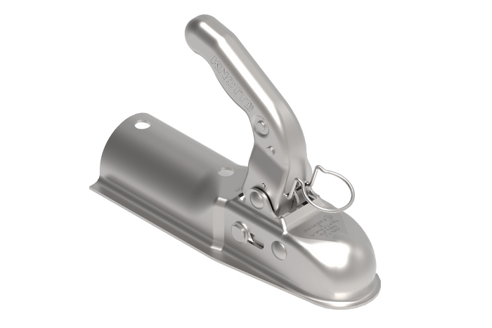 KNOTT K7.5-D gömbfejű vonóhorog 750 kg-os pótkocsihoz, 60 mm-es csővonórúddal