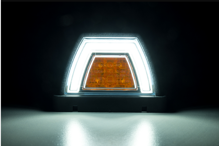 HORPOL LZD 3088 LED első lámpa 2 funkció univerzális