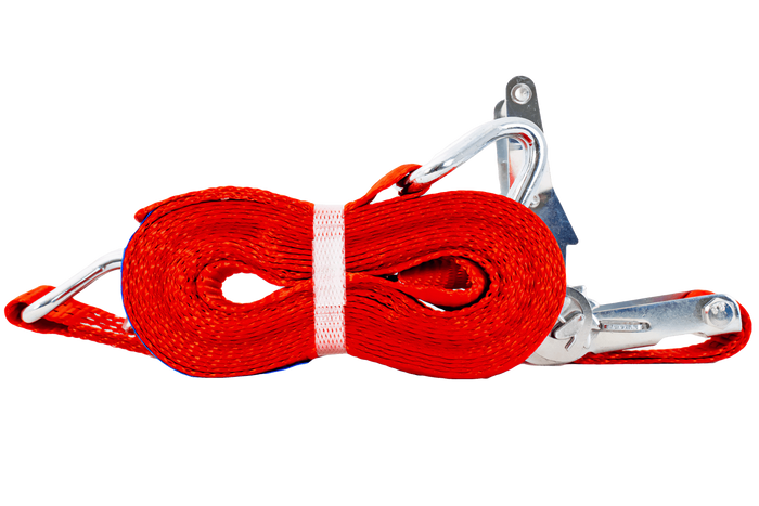 UNITRAILER 6m/35mm/2t szállítószalag feszítővel