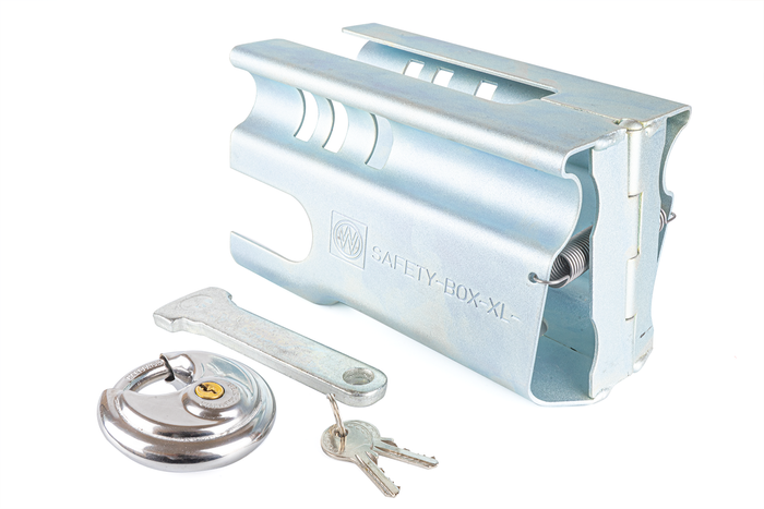 ALBE Safety-Box XL utánfutó vonóhorog-védő UNIVERSAL