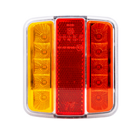 TT TECHNOLOGY TT.12006 LED hátsó lámpa 4 funkciós univerzális