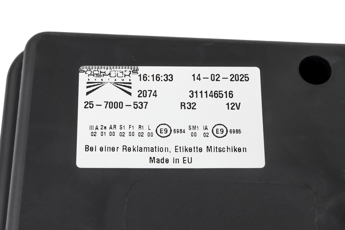 ASPÖCK Europoint III hátsó lámpa 7 funkciós bal oldali