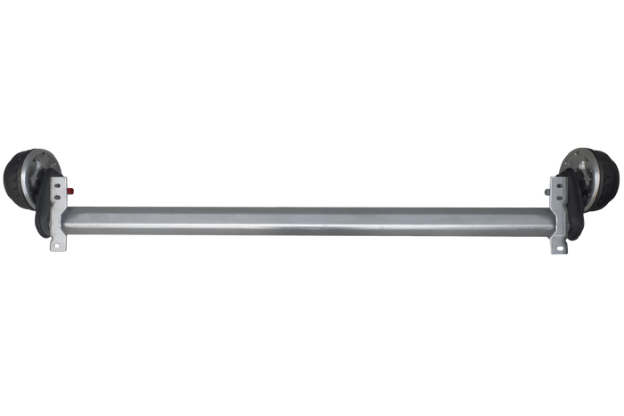 AL-KO COMPACT fékező tengely pótkocsihoz/szállítóhoz 1350kg 1650mm 2100mm 5x112