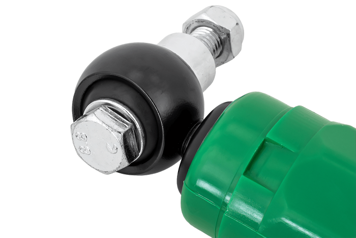 AL-KO nyolcszögletű lengéscsillapító pótkocsi tengelyekhez 900-1600 kg-os teherbírással, egyes és tandem tengelyekhez