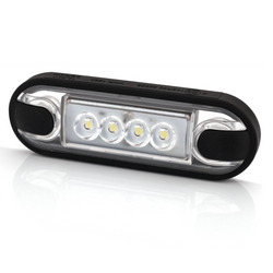 HORPOL LD 3210 LED vékony univerzális fehér jelzőlámpa